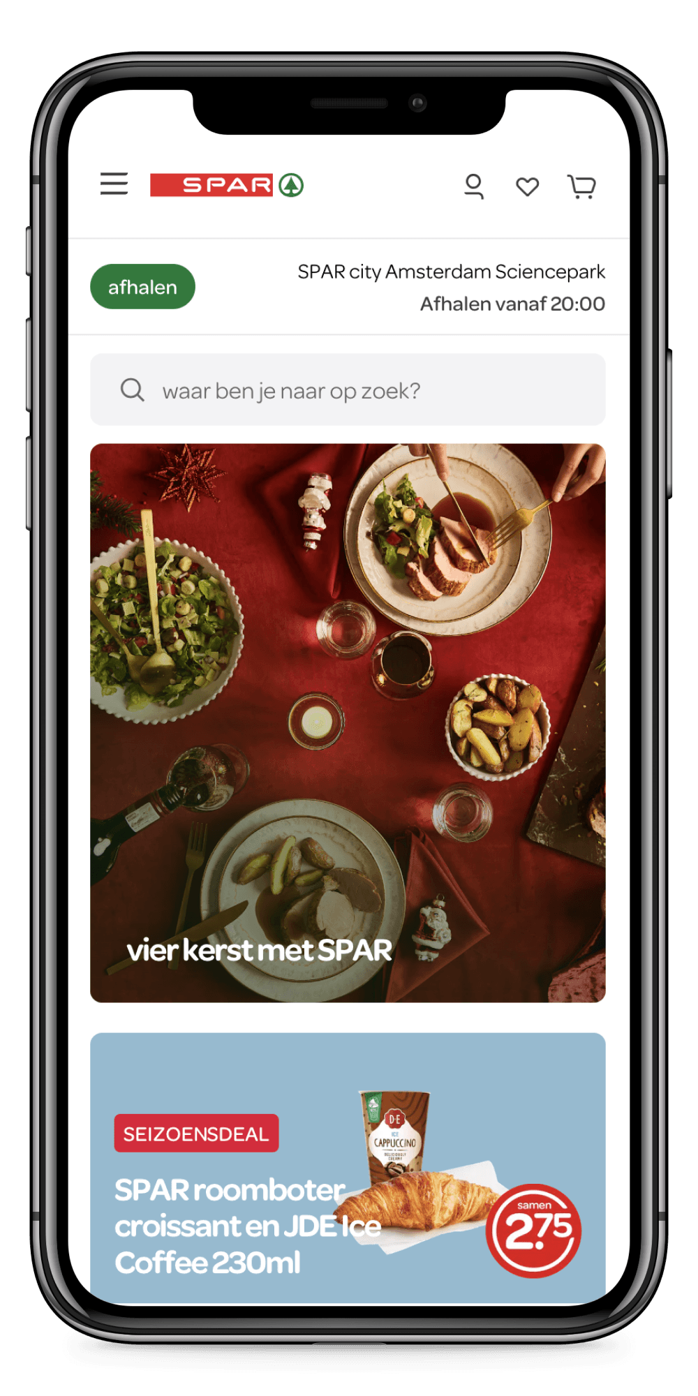 spar mobile homepage