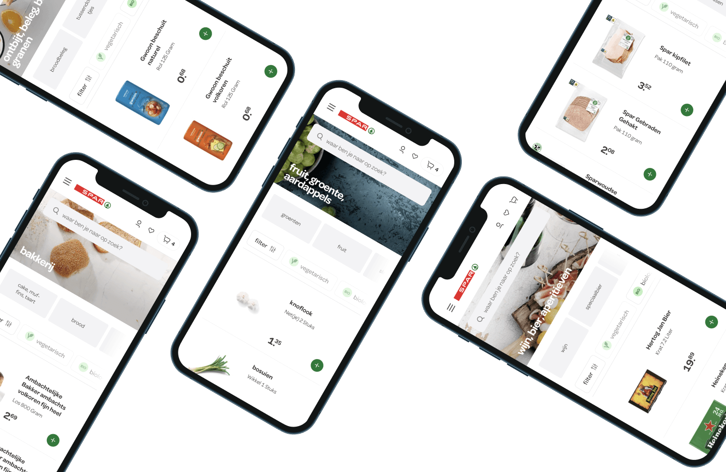 spar multi phone PLP page