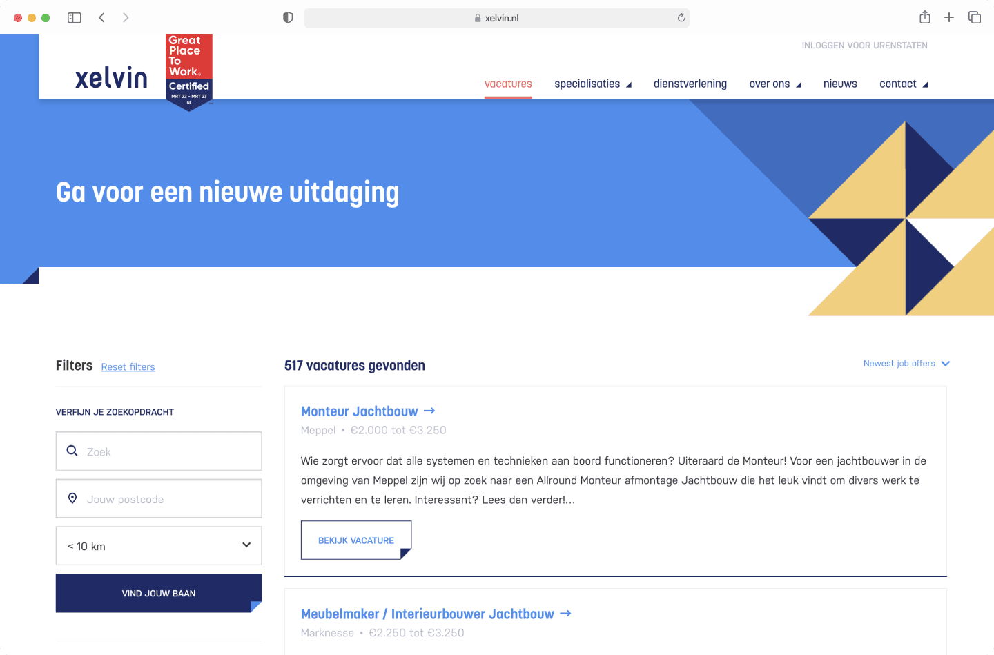 xelvin desktop vacatures